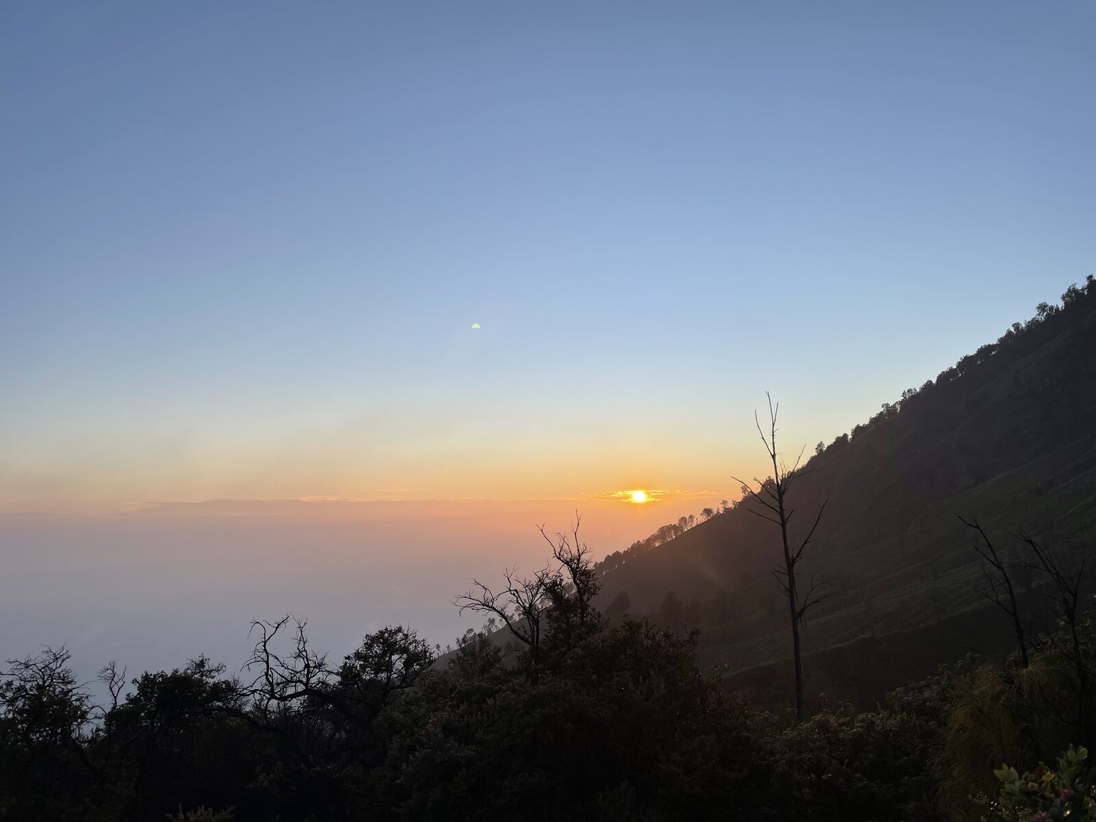 Sunrise at the Crater Rim